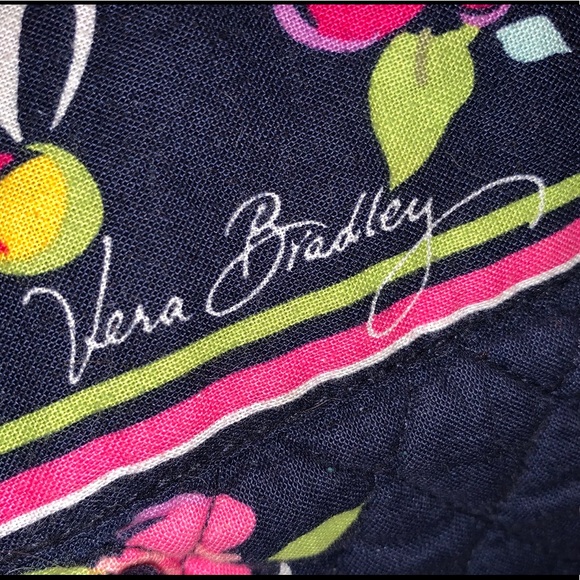 Vera Bradley “Vera” Tote in the Ribbons Pattern - Picture 7 of 8